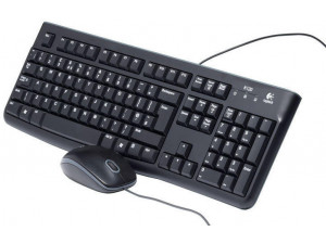 Клавиатура за компютър Logitech Desktop MK120 USB